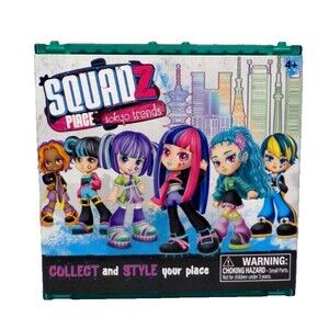 Squadz Place Tokyo Trends Surprise Doll Collect & Style Your Place, NEW, 2023